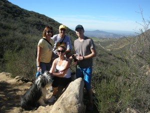 Sunday morning trail hike - Iron Mountain. Near Ramona CA