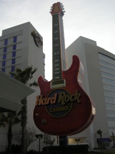 Many large casinos in Biloxi