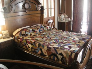 An original patchwork quilt of JD's circa 1880