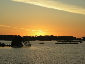 Our first Cedar Key sunset