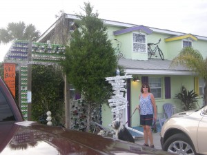 The Tiki Bar also has a small strip motel - very eclectic 