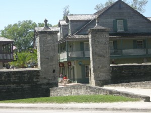 Original gate to the city-end of St. George Street