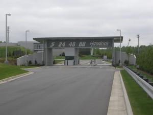 Entering the Hendrick Motorsports Complex