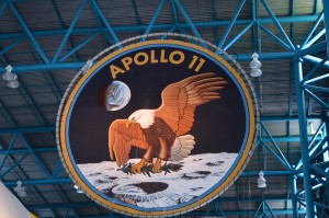 Crest for Apollo 11-The Eagle ended