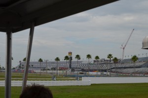 The Grandstands being renovated now with Daytona Rising