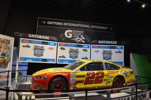 Joey Logano's winning car-February 2015 Daytona 500